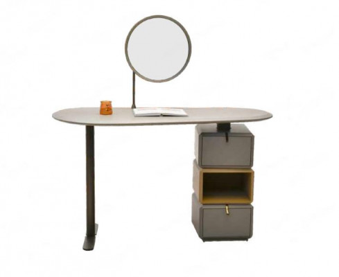 Design dressing table with mirror luxury bedroom furniture 2-piece sideboard