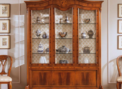 Luxury Display Cabinets Showcases Brown Cabinet Living Room Wood Glass