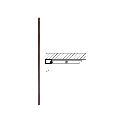 Monaco MO Element for Corner Cabinet System Cabinet Noble Wood