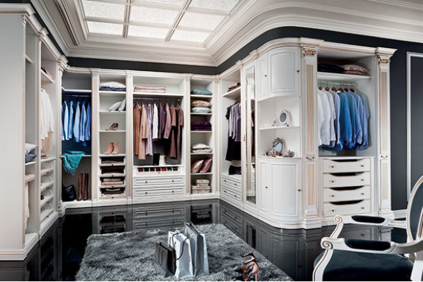 Closet, side cabinet, sliding cabinet, column, walk-in closet, Verona V-column L, R