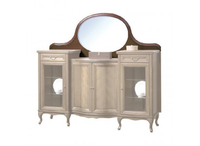 Classic Antique Wood Standing Mirror Model W-NL-Kr Add-on Mirror