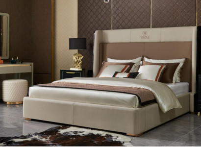 Bed Bedroom Set Design Furniture Luxury Beds 2x Nightstand 3-piece Bed Frame