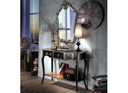 Console table dresser with mirror luxury class furniture set style modern two-piece new