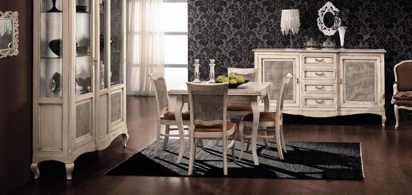 Furniture Set Group Table + 4 Chair Set 5-piece Dining Table Set Dining Room