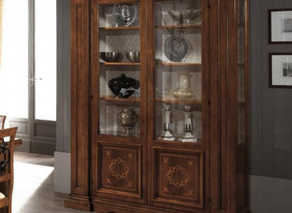 Solid wood living room sideboard display cabinets Vaccari cav giovanni