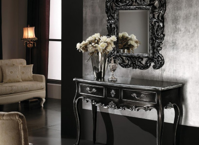 Console chest wall table classic console console table with mirror luxury