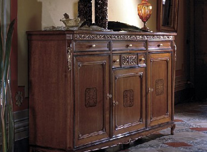 Cabinet Sideboard Brown Solid Wood Furniture Cupboards Sideboards