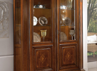 Display cabinet 2 door wooden cupboard showcases living room display cabinets design glass furniture