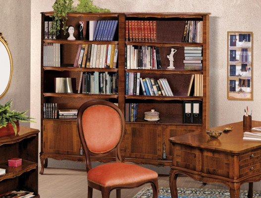 Bookshelf Wooden Shelf Free-Standing Office Shelf Elegant Brown Bookshelf New