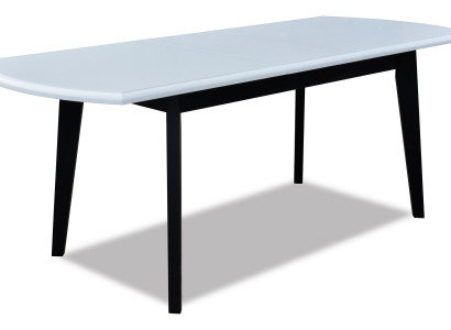 Tables Design Table Wooden Table Dining Room Luxury Furniture White Black 80x160/200 cm