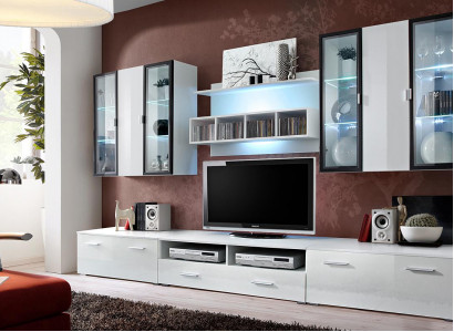 Designer TV stand living room furniture wood modern furniture