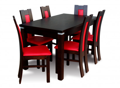 Armchair Style Furniture Dining Room Suite Chair Group Table 7-piece Set Sets New