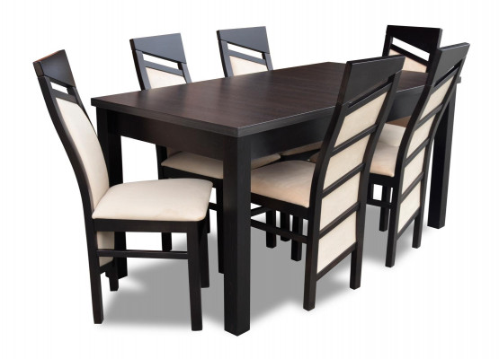 Complete dining room set reclining chair table 6x chairs luxury dining set 7-piece