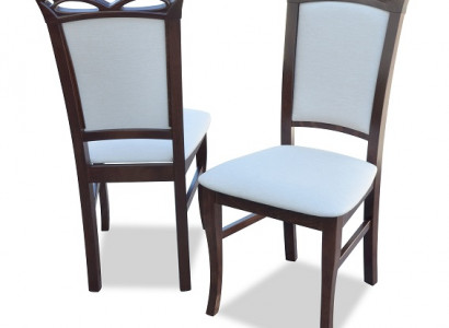 4x Designer Chair Set Dining Room Backrest Upholstered Seat Chairs Complete Set