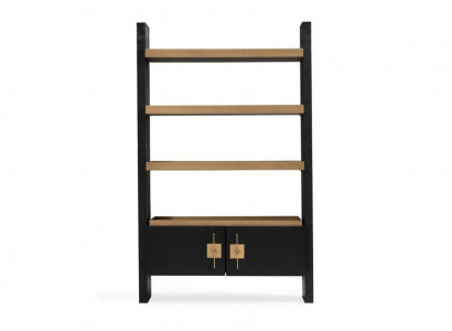 Design cabinet with shelves cabinet wood black gold wooden cabinet