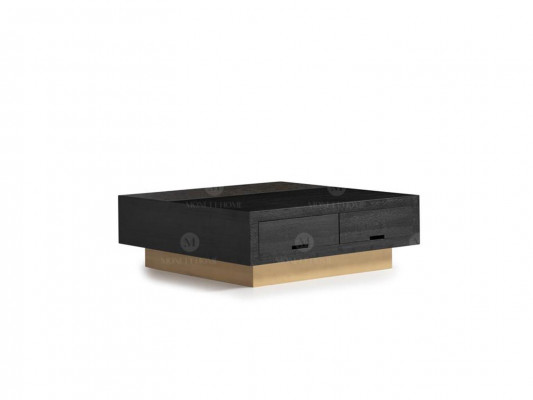 Coffee table side table coffee table sofa table black table metal