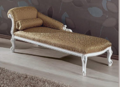 Luxurious chaise longue sofa chaise longue chaise longue Art Deco textile comfort