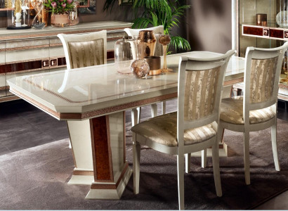 Dining table dining room set dining group furniture table 5-piece chair 4x chairs arredoclassic