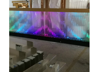 Wall panel LED water wall water walls water bubbles modern decorative wall.