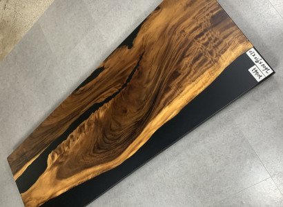 Epoxy Resin Dining Table River Table 260x90 New Solid Real Wood Tables