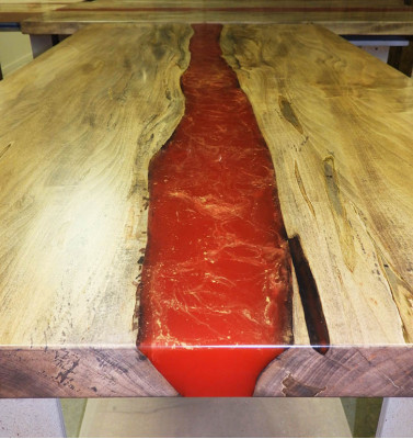 Epoxy resin epoxy flow custom-made table real wood price 1sqm tables resin