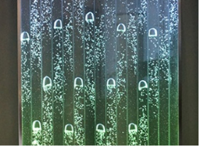 Wall panel with water bubbles LED Decorative Water Wall Designer Water Wall