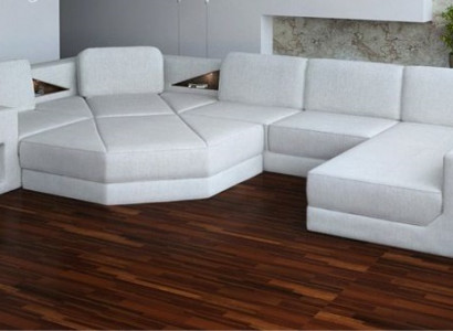 Living Landscape Design Fabric Sofas Bed Function Sleeper Couch Corner Sofa U-Shaped Sofa