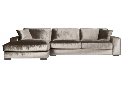 Brown corner sofa, fabric, living room design, couches, upholstery, sofa, sofas, Italian.