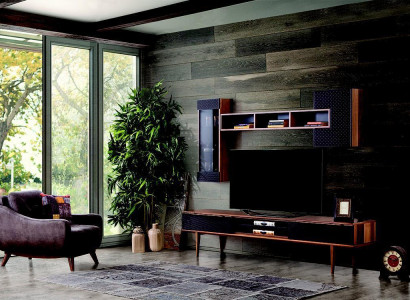 Luxury living room wall unit rtv lowboard tv stand living room furniture wall cabinets