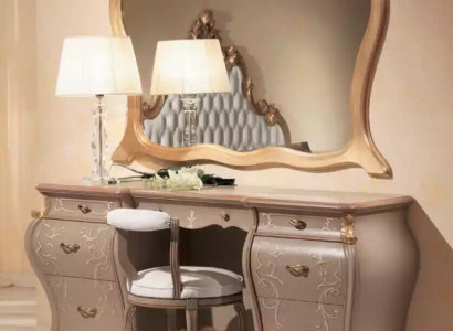 Makeup table set console mirror bedroom furniture design set