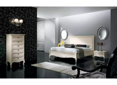 Bed 2x Nightstands 4-piece Bedroom Set Furniture Dresser Luxury New