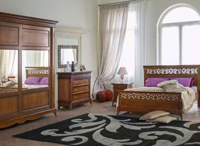 Bed, 2x Nightstands, 6-piece Bedroom Design, Modern Luxury Bedroom