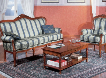 Classic sofa set couch 3+1 seater sofa couches Italian furniture textile