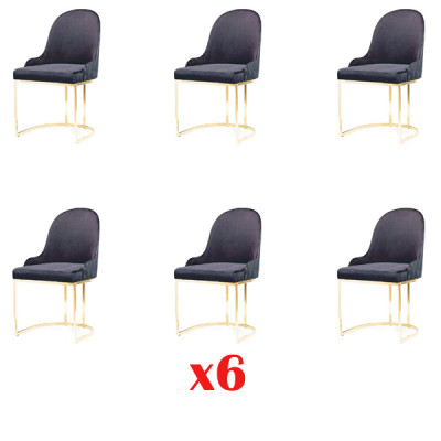 Kitchen dining group set chair suite seating cushion wood 6x chairs new