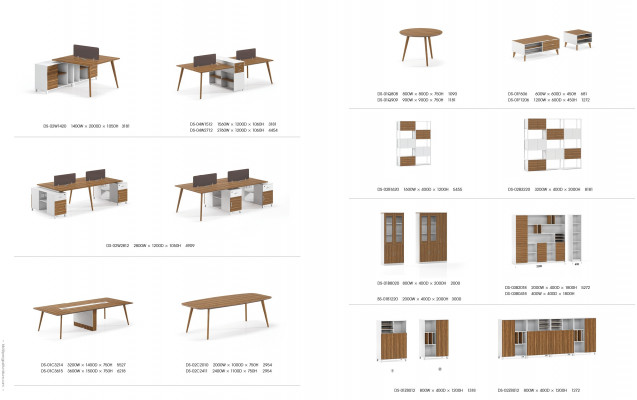 Office furniture furnishings tables table desk call center wood