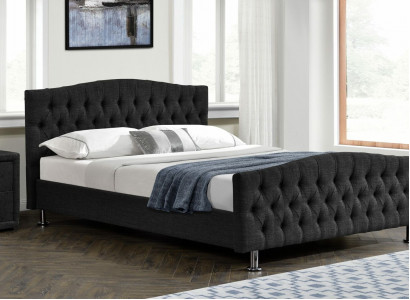 Black Chesterfield Bed Design Bedroom English Bed