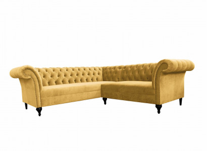 Chesterfield corner sofa corner couch designer sofa couch velvet leather sofa