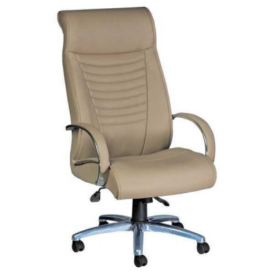 Stylish Gaming Chair Beige Office Chair Desk Swivel Chair Executive Chair