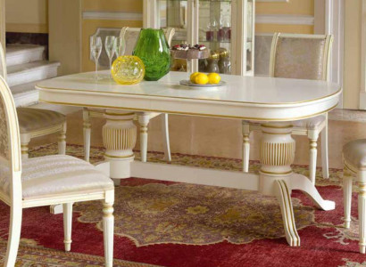 Baroque Rococo style furniture dining table tables dining room decor set table