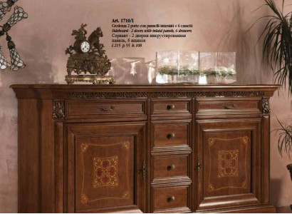 Baroque Rococo Buffet Dresser Luxury Dressers Antique Style Genuine Solid Wood New XXL Big