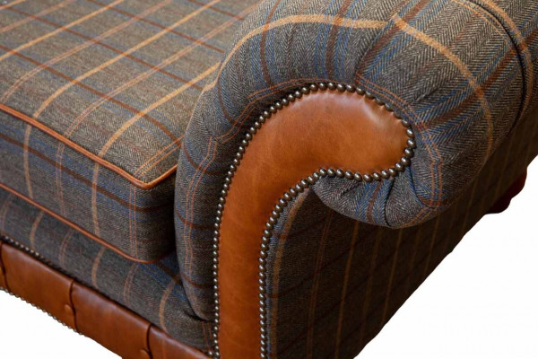 Armchair Sofa 1-seater Couch Designer Fabric Sofas Upholstered Wingback Chair New