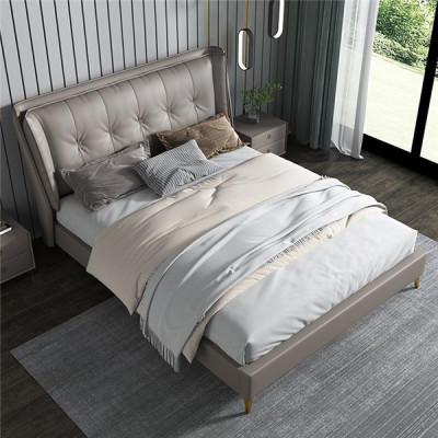 Beds Leather Hotel Luxury Upholstery Italian Furniture Designer Bed Bedroom