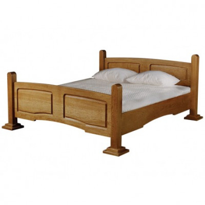 Antique Style Classic Bed Double Bed Beds Bedroom Wood 60/180cm