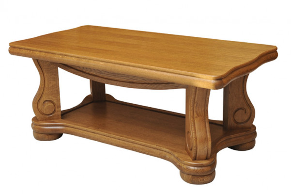 Solid wood table, classic sofa side tables, handcrafted wooden coffee table, new.