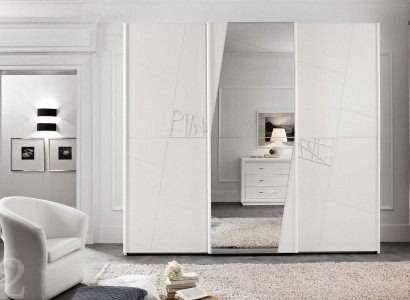 Cabinets Italy Wardrobe Closet Luxury Sliding Doors Design Wood Modern