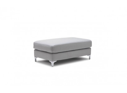 XXL Club Footstool Lounge Ottoman Pouf Textile Ottoman Designer